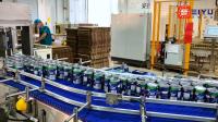 Envase automático de cartón alrededor del empaquete para caja ondulada horizontal 12kw