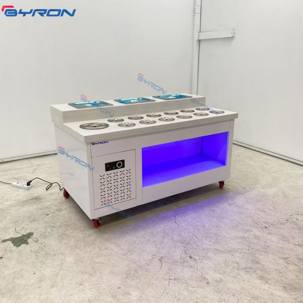 OEM Hotpot Refrigerator Commercial Countertop Refrigerator Display Mechanical Thermostat