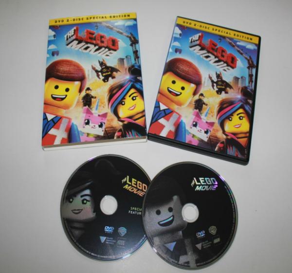 The LEGO Movie dvd Movie disney movie children carton dvd with slipcover free shipping