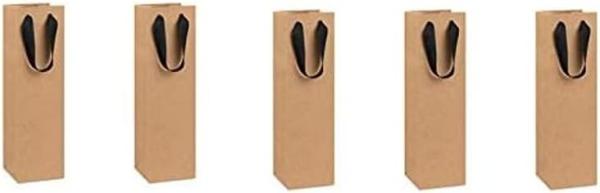 Wine Gift Bags - Wine Gift Bag With Scratch Paper Panel For Personalized Messages - Wine Bags For Wine Bottles Gifts