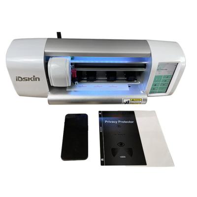 Máquina de cortar protetor de tela com adesivo de privacidade ajustável para iPhone