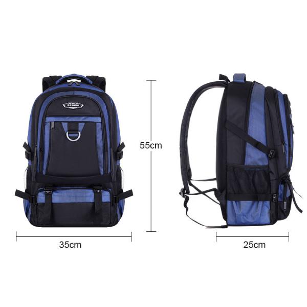55L Outdoor Hiking Backpack Waterproof Climbing Rucksack