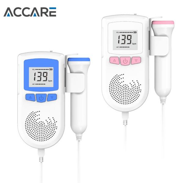 Gravidez Doppler Heartbeat Monitor, Ultrassonografia Plástica Feto Doppler Monitor Alivia a Ansiedade dos Pais