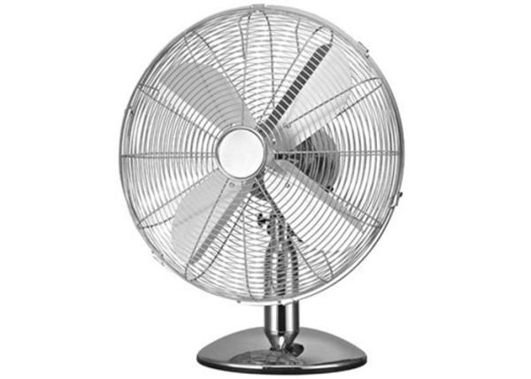12 Inch Retro Electric Fan 3 Speed Knob Switch 4 Blade Airflow ETL Listed