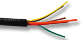 AWM 2464 28AWG Industrial Flexible Cable PVC Compound Jacket Automotive Wire