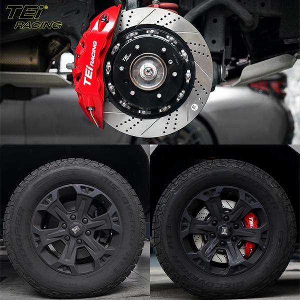 TEIRacing SR6 Front Big Brake Kit 6-Piston Caliper 355x32mm Rotor for Tank 400