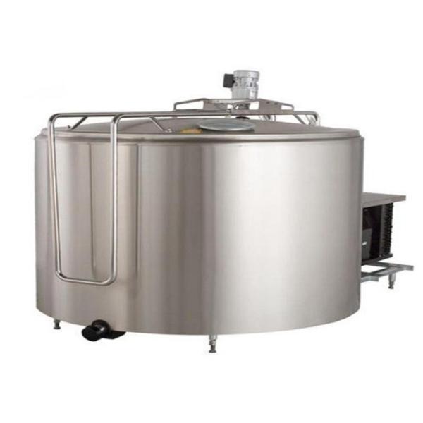 Easy Operate Milk Cooling Tank / SS Milk Tank With Copeland Air Compressor