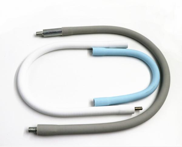 ZINC PLATED Metal Gooseneck Tube / Microphone Stand Flexible Arm For Medical Lamp
