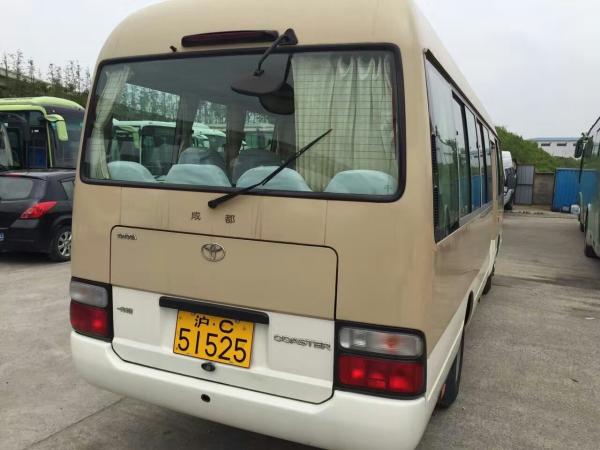 23 seats used Toyota diesel coaster bus left hand drive   engine 6 cylinder   japan coaster bus toyota