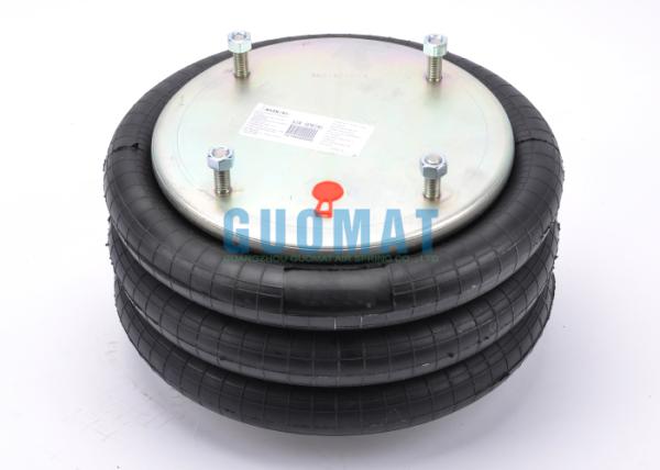 W013587800 Triple Convoluted Industrial Air Bags 3B14-360 Goodyear Rubber Air Spring