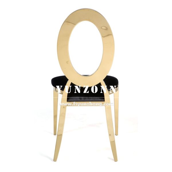Antique Louis Oz Chair with Gold Stainless Steel Frame for Modern Events Banquets Hotels Dining Apartments Wedding Chair