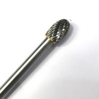 os bocados ovais da rebarba do carboneto de tungstênio da forma de 6mm morrem bocados do moedor para o aço duro
