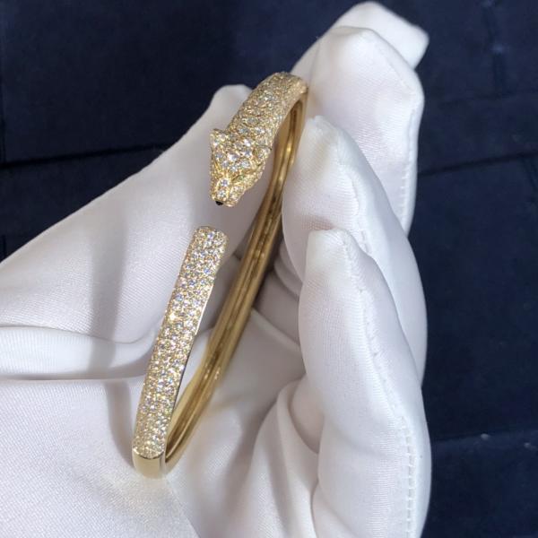 Car Tier 18k Yellow/White/Rose Gold VS/VVS Diamonds PanthèRe De Car Tier Bracelet