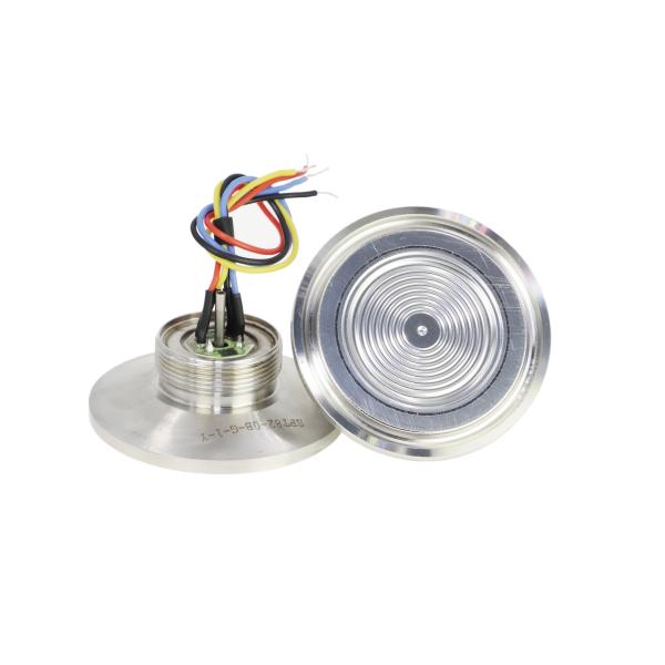 2mA Power Supply Sanitary Application 100MPa Silicon Rubber Flexible Wires Pressure Sensor