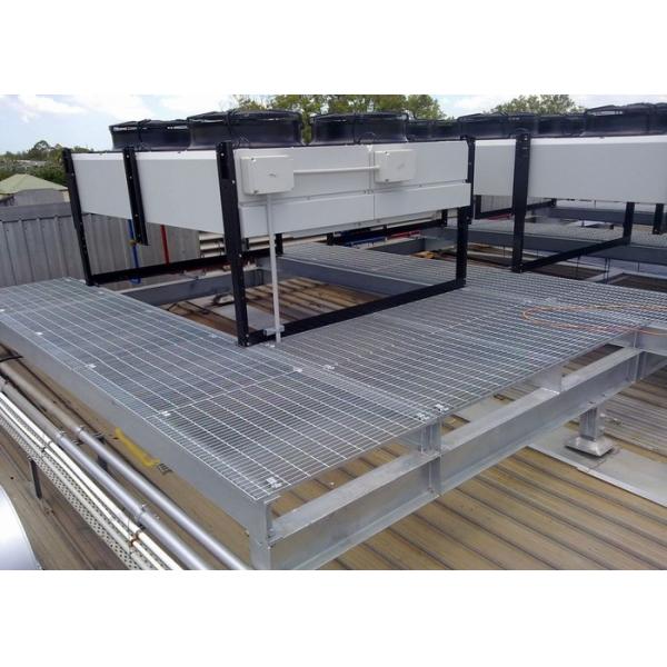 Закрытой Адвокатура платформы равнины конца стальной сваренная решеткой скрежеща длину 6м