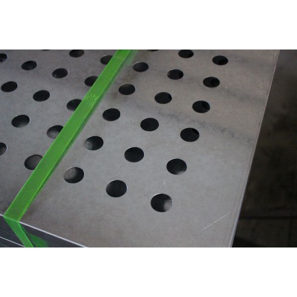 Yellow Plum Blossom Hole Perforated Aluminum Sheet For Decoration