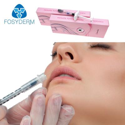 Ligne sexy transparente remplisseurs cutanés de Derm d'acide hyaluronique des lèvres 1ml de lèvre de gel