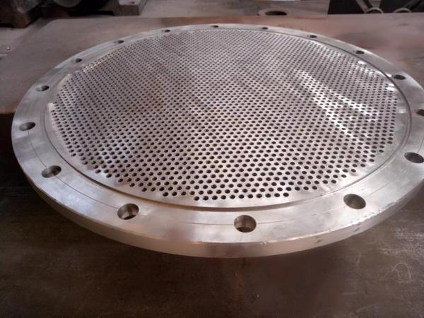 Factory Directly Produces Custom Forged 304/316L Stainless Steel Heat Exchanger Drilled Tube Sheet