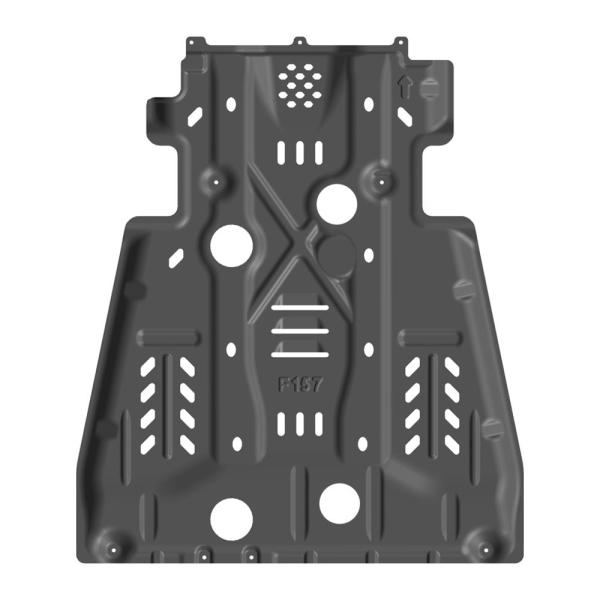 Toyota Land Cruiser LC100 Engine Guard Skid Plate Protector for Gearbox Transfer Case