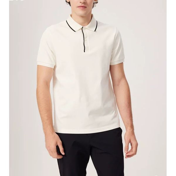 Spring and Summer New Light Business Short-sleeved Casual Lapel Paul Men's POLO Shirt