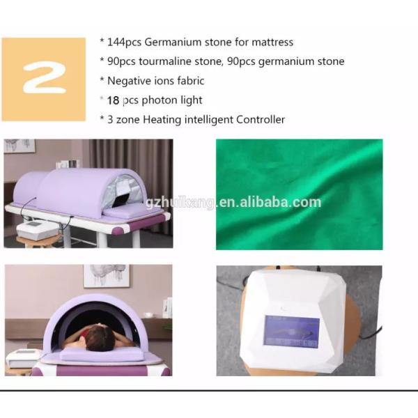 Салон красоты FIR Дальний инфракрасный Сауна Купол для детоксикации 100V-120V