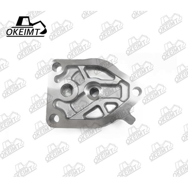 Aluminum Machinery Parts 4D84 Oil Filter Head For Excavator Engine