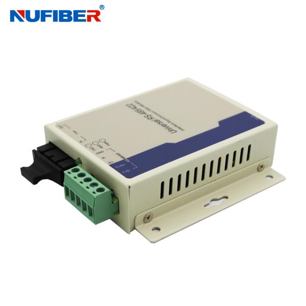 MM 1310nm Duplex Rs485 To Optical Converter , Optical Fiber Modem