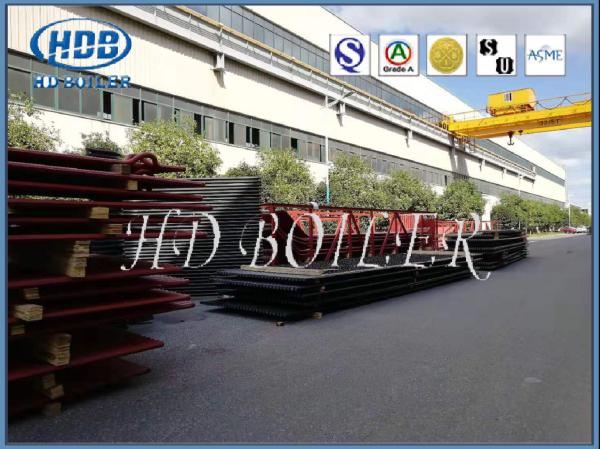 Membrane Type Pin Type Steel Water Wall Panels For CFB With Natural Circulation