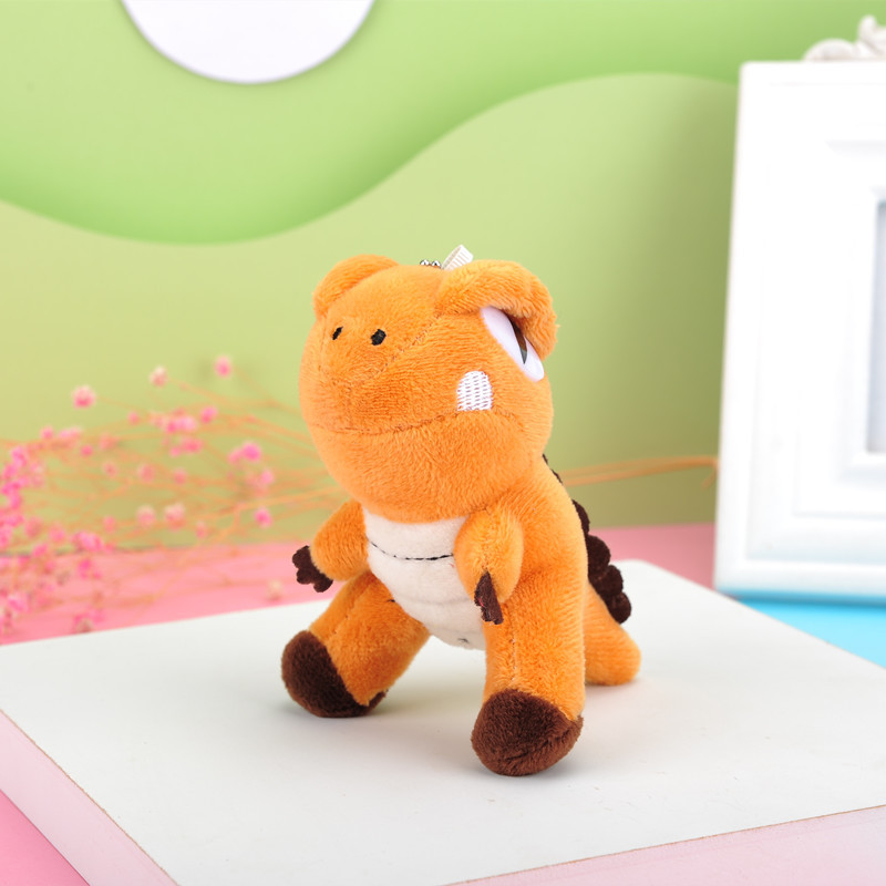 Динозавра мультфильма OEM игрушки плюша мини ключевые цепные