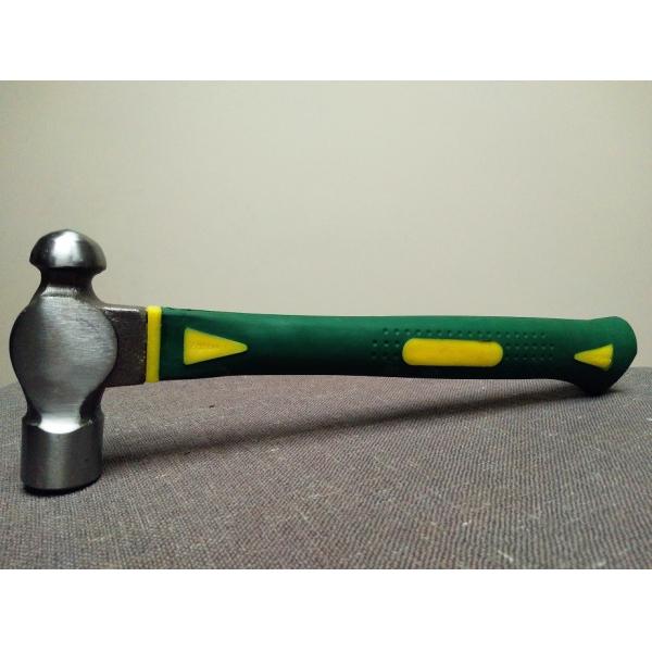 Ball Pein Hammer(XL-0049) with polishing surface, colored rubber handle and good price