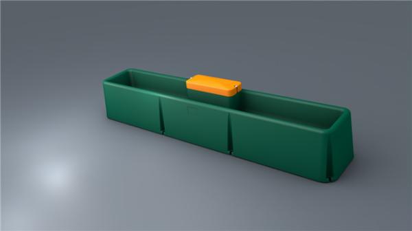 Goat Sheep Antifrost 2.8m Cattle Water Drinkers Plastic Cattle Trough