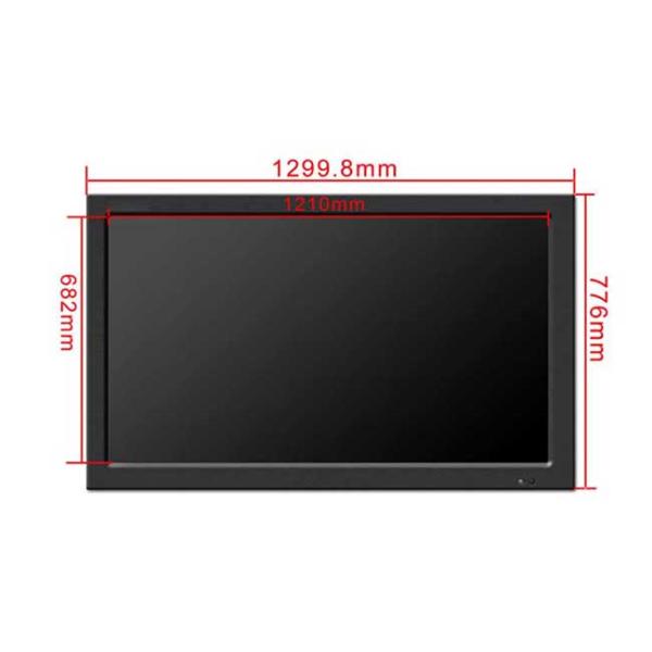 16.7M Colors CCTV LCD Monitor Wall Mount , Ultra Slim CCTV Camera Monitor