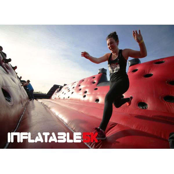3.1 Miles Inflatable 5k Obstacle Course Run Insane Three Years Warranty