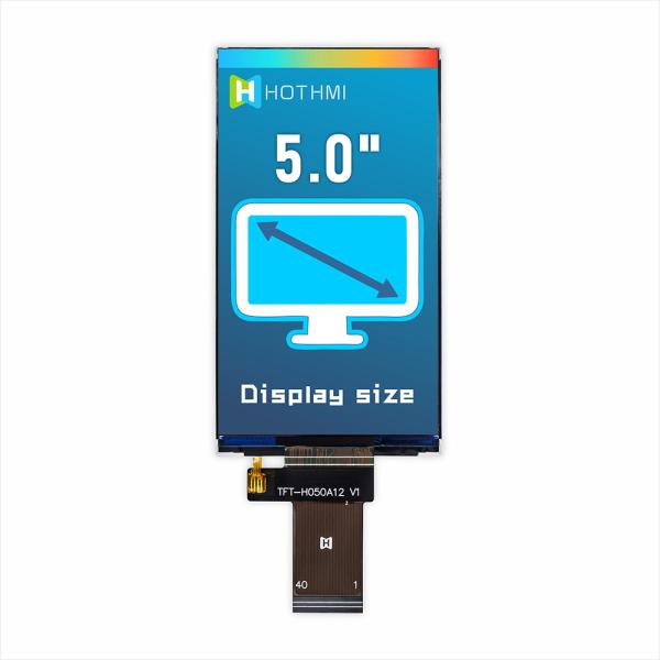 5.0 480x854 TFT LCD Display Module With ST7701S Controller