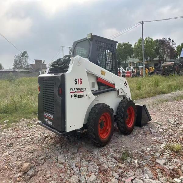 Mini Bob S16 Used Skid Steer Loader Landscaping Equipment  36.4kw