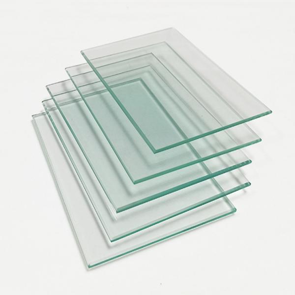Flat / Curved Transparent Tempered Glass Fine Polished Edge Ultra Clear Toughened Glass 4mm - 19mm Decoration Tempered Glass For Home Windows