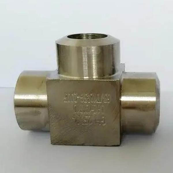20# Carbon Steel Forged Socket Welding 3000LB/6000LB Reducing Tee