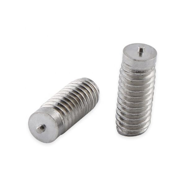 Stainless Steel Headless Stud Welding Screws With Plain Finish Pan Head Style