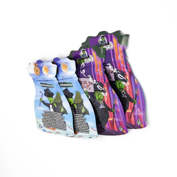 Presente Vacuum Vape Cartucho Mylar Saco Resistente a Crianças Saco Pet Material Design Único