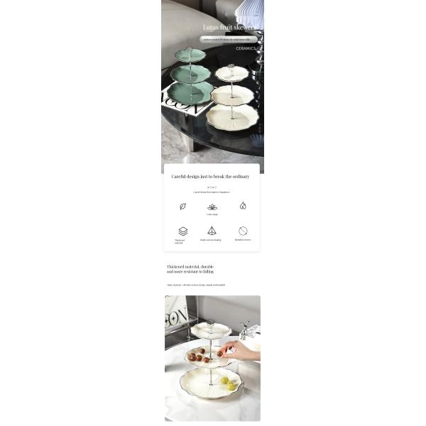 Disposable Plates Tableware 10-Inch White Ceramic Plate for Modern Decorative Display