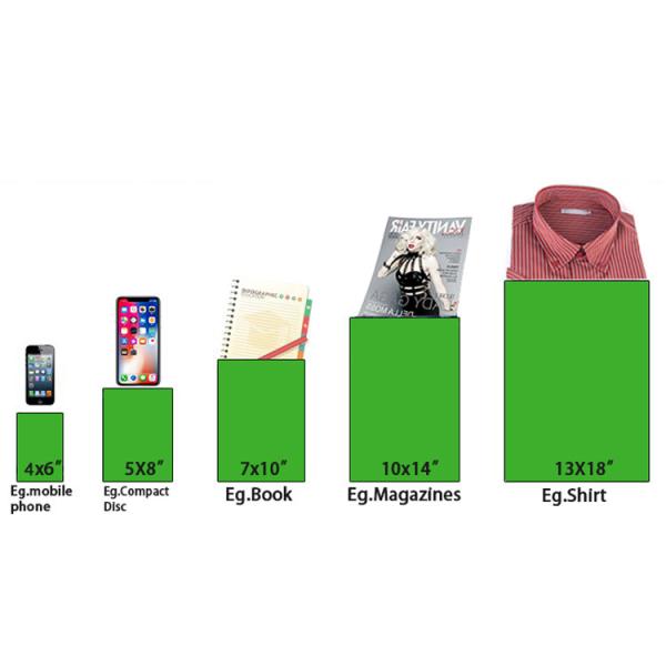 Сумки толщины 0.07mm поли грузя, отправители черноты дюйма 11×15 поли с ручкой