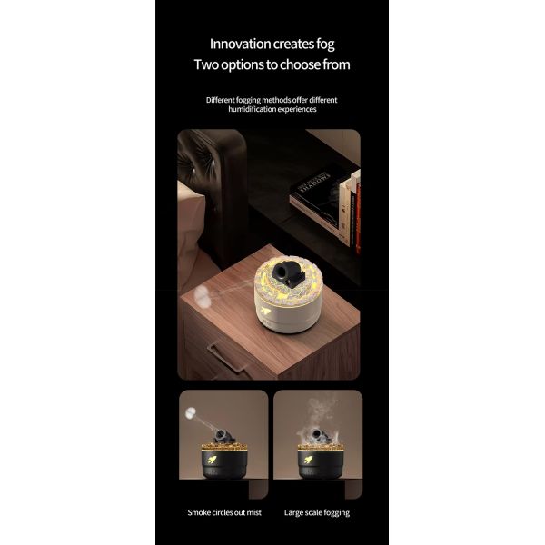 Color Timed Electric Aroma Air Humidifier Desktop Use Waterless Aromatherapy Diffuser