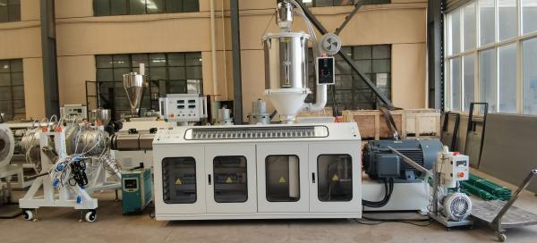 Automatic PE Plastic Water Pipe Extruder Cutter Production Line Machine