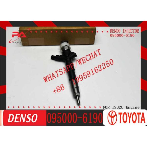  2 KD common rail fuel injector 095000-6190 nozzle innjector 095000 6190 0950006190 for Toyota Hiace 2.5 D 2KD-FTV
