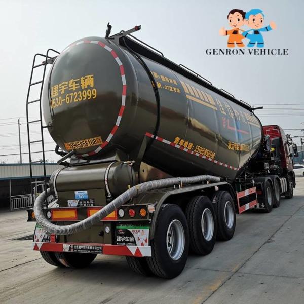 3 reboque maioria seco do petroleiro do tipo dos eixos 12T GV para a exportação da venda a Ruanda, Madagáscar, Malawi, Mali