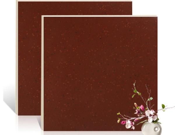 600x600mm 800x800mm Polished Porcelain Tiles Pure Red AAA Grade