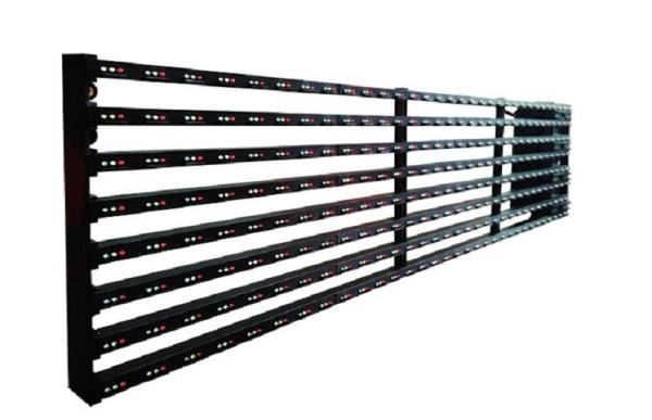 Outdoor Flexible LED Curtain Display High Transparency / Brightness For Advertising