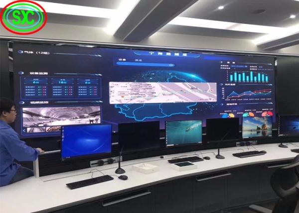 Portable Indoor Full Color LED Panel P3.91 Cabinet With Meanwell Power Supply led panel display