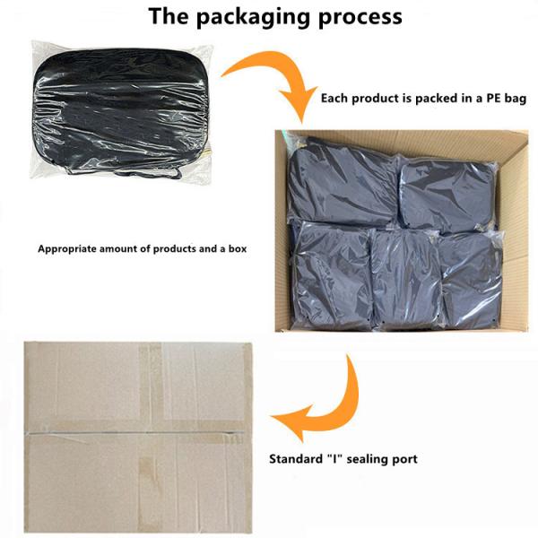 High End Leather Lining Makeup Bag Multiple Layers Large Capacity