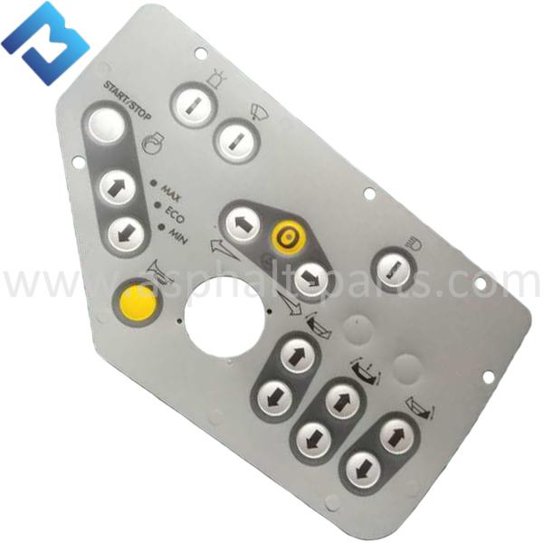 пленка для панели кнопок главных консолей для Китая  асфальтовых деталей